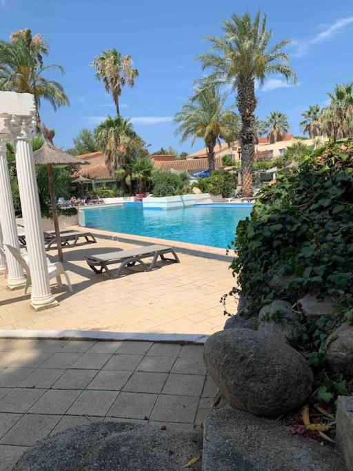 Appartement Cosy Confort Parking Clim Wifi Linge Acces Piscine Non Inclus Кане-ан-Руссійон Екстер'єр фото